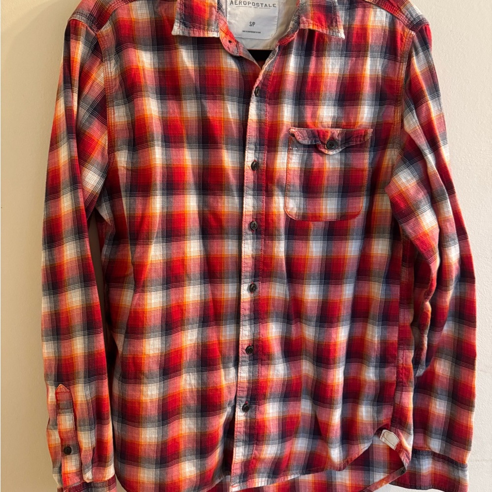 Aeropostale Fall Plaid Shirt